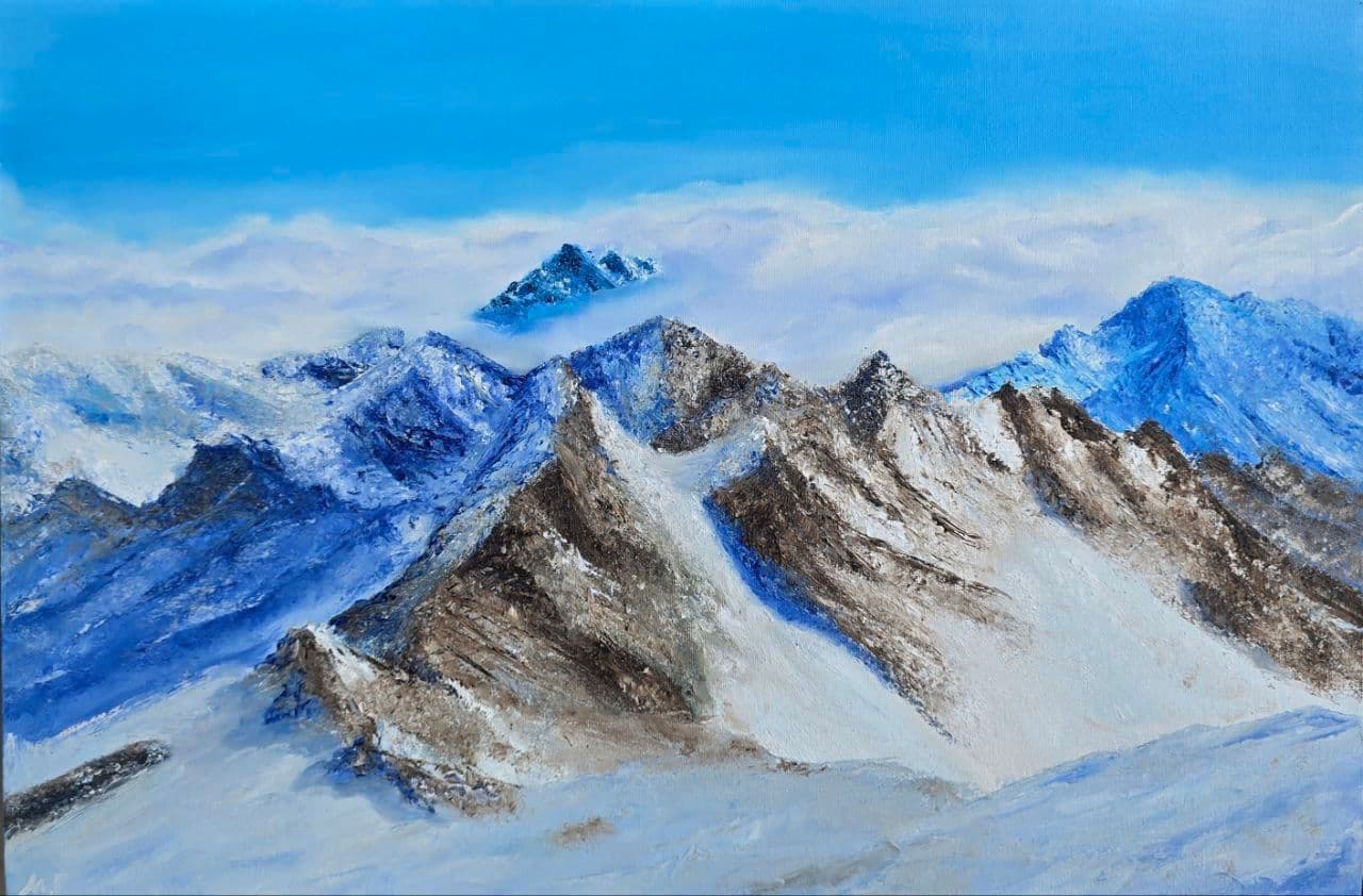 Mariia Galieva — artista contemporánea, pintura al óleo paisaje